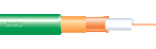 Bedea TU7571068 - coax 12 groen prijs per meter