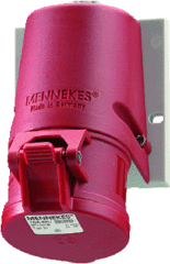 Mennekes 27006 - cee wcd 4-polig 32a 400v ta
