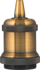 Bailey 139691 - lamphouder e27 retro goud