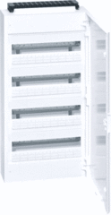 Hager VB418C - opbouw verdeler 4x18module deur wit