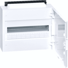 Hager VB118C - opbouw verdeler 1x18module deur wit