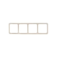 Peha 00202411 - afdekraam 4-voudig creme wit 80.674w
