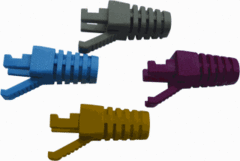 Radiall R396404030 - tule rj45 cat6 zak 10 stuks geel