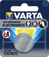 Varta 06025.101.401 - 06025 knoopcel cr2025 3volt blister 1 stuks