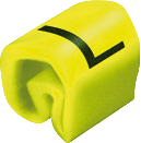 Weidmuller 0252611637 - kabelcodering clic1-3 letter A zak 200 stuks