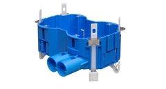 Abb hollewanddoos 1spa007126f0421 - duo hollewanddoos 2x16/19/20mm buisinvoer hw252-f