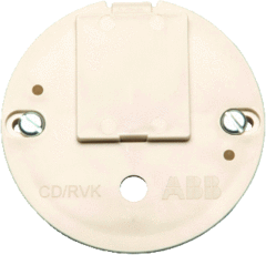 ABB 1SPA007161F0210 - centraaldoos deksel rond + haak + kroonsteen