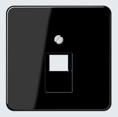 Jung CD569-1UASW - afd. zwart