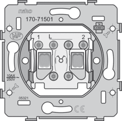Niko 170-71501 - serieschakelaar schroef basis