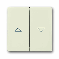 Busch Jaeger 2CKA001751A2748 - wipplaat voor jaloezie s-ivoor