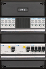 Eaton I-82G3400-HS-64 - groepenkast 3-fase 8-groepen 16A 2-Aardlekschakelaars 4-P 1-hoofdschakelaar 4P systeem 55