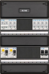 Eaton I-62G14F0-HS-64 - groepenkast 1-fase, 6 groepen, 2 aardlekschakelaars 2-p, 1 fornuisgroep 2x230v 1-hoofdschakelaar systeem 55