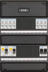 Eaton I-72G1400-HS-64 - groepenkast 1-fase, 7 groepen, 2 aardlekschakelaars 2-p, 1 hoofdschakelaar 2-p 40a, systeem 55