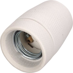 Lamphouder e27 lamphouder porselein 3/8g (groter als m10)