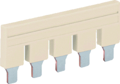 Wago 2016-405 - brug lichtgrijs 5-voudig