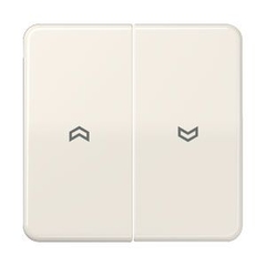 Jung CD595P - CD 595 P - wipplaat jaloezie creme wit cd595p