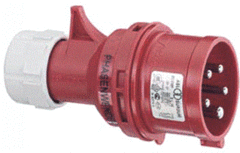 ABL SURSUM S52S30P - 5p/32a/6h 400v cee contactstop fasewisselaar ip44