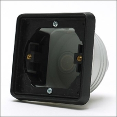 Niko 761-73000 - waterdicht inbouwkader 1-voudig hydro zwart