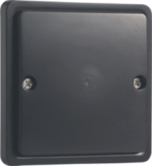 Niko 761-38500 - blindplaat zwart