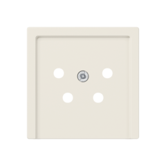 Jung A561NTF - inzetplaat kpn-contactdoos creme wit