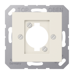 Jung A568-1BF - inzetplaat audio cxlr wt as-bf