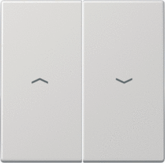 Jung LS995PLG - schakelwip ls990 licht grijs pijlsymbool