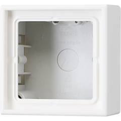 Jung LS981AWW - opbouwkap 1-voudig alpin ls990