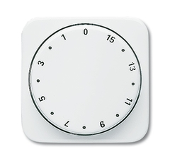 Busch Jaeger 2CKA001753A6158 - inzetplaat + knop 1770-214-102 knop afdekplaat 15 minuten