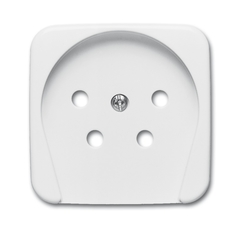 Busch Jaeger 2CKA001753A3718 - inzetplaat kpn 2765-214 reflex alpin wit