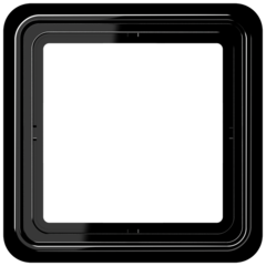 Jung CD581SW - cd 581 sw - afdekraam 1-voudig zwart cd581sw