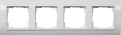 Gira 021402 - afdekraam 4-voudig zuiver wit mat st55