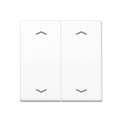 Jung AS591-5MPWW - afdekraam ba 2-voudig ms inzetplaat alpine as