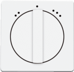 Busch Jaeger 2CKA001710A3871 - inzetplaat 3-standen 1740drl-884 mat wit future