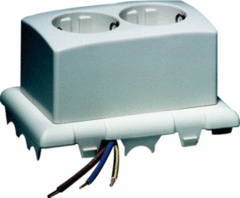 Attema 2183 - deksel met wcd voor uniedoos tbv 2180