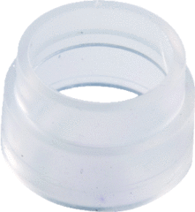 Kaiser Martin 689 - afdichtring priklamphouder kema keur transparant (blijft soepel) e14 (KLEINE FITTING)