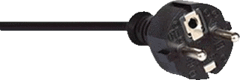 Rati 1285 - aansluitsnoer 5mtr randaarde 3x2,5 16a + aangegoten stekker randaarde recht