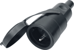 Kalthoff 452012 - koppelcontactstop rubber 250v 16a ip44