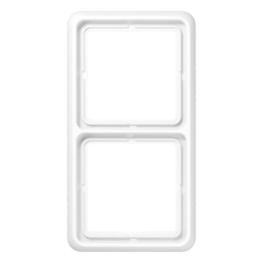 Jung CD582WW - cd 582 ww - afdekraam 2-voudig alpin wit cd582ww