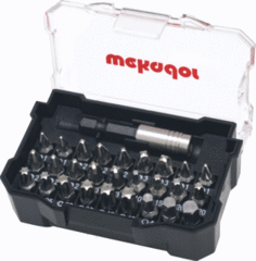 Weka W 037215 - bitset pozdrive + philips + torx bithouder 28delig