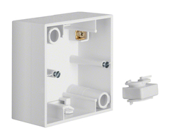 Berker 10418989 - opbouw behuizing 1-voudig polar wit glanzend s1