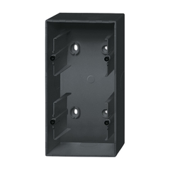 Busch Jaeger 2CKA001799A0924 - opbouwbak met bodem 2-voudig f-matzwart