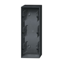 Busch Jaeger 2CKA001799A0956 - opbouwbak met bodem 3-voudig f-matzwart