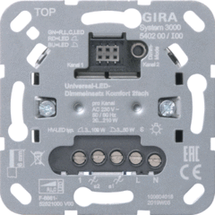Gira 540200 - dimmer serie 3000 basis