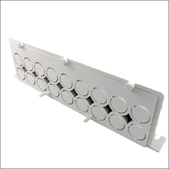 ABB Componenten 1SPE007715T9999 - cu insert nl|8x 16/19 mm onder + 8x 16/1 boven inzetstuk kleur: wit