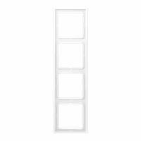 Jung LS984WWM - afdekraam ls990 wit mat 4-voudig