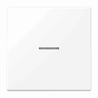 Jung LS990KO5WWM - Schakelwip LS990 wit mat voor controle schakelaar