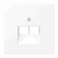 Jung LS969-2UAWWM - afdekking ls990 wit mat v.uae data 2-vdg