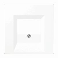 Jung LS969TWWM - Afdek.LS990 wit mat v.speaker aansluit