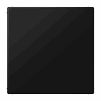 Jung LS994BSWM - Afdekking LS990 grafiet zwart blind