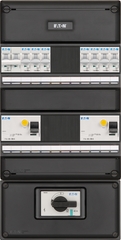 Eaton I-72G34F0-HS-84 - groepenkast 3-fase 7 groepen + fornuis + aanbouwkast met hoofdschakelaar
